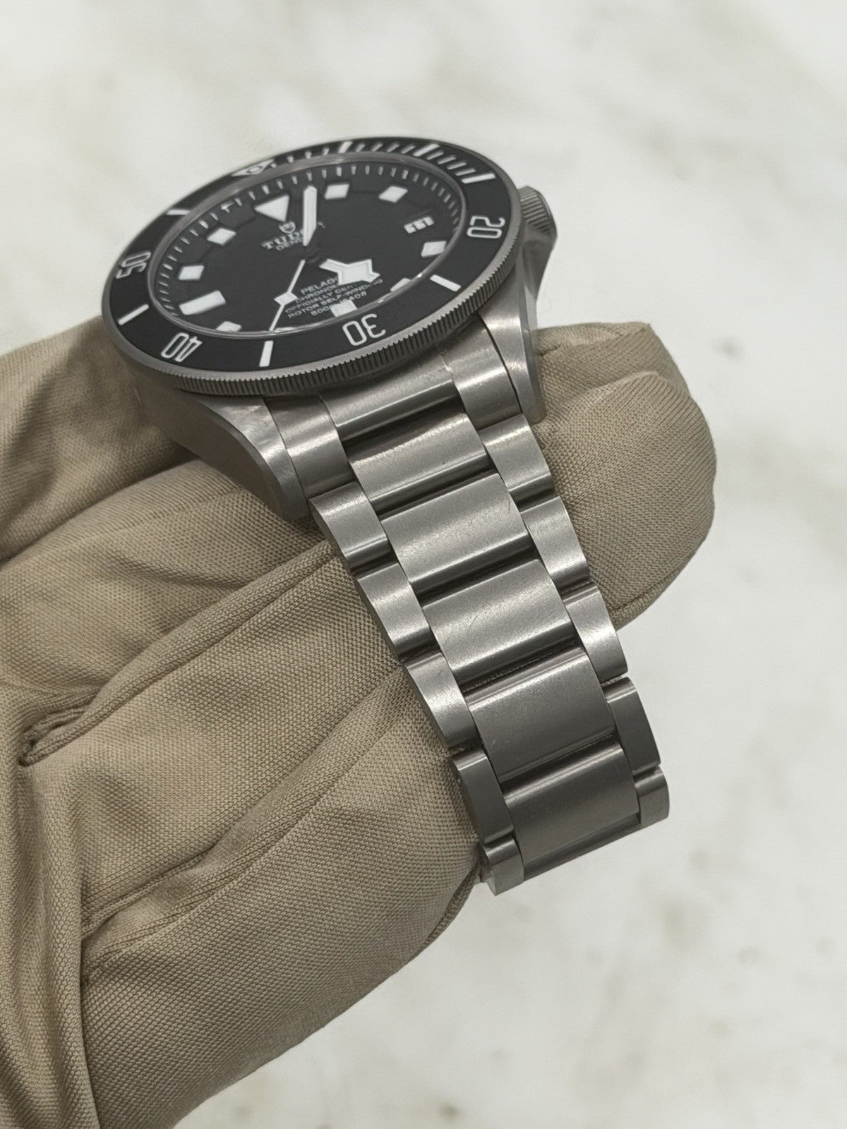 Tudor Pelagos Titanium Black Dial 42mm Automatic Movement Mens Watch 25600TN