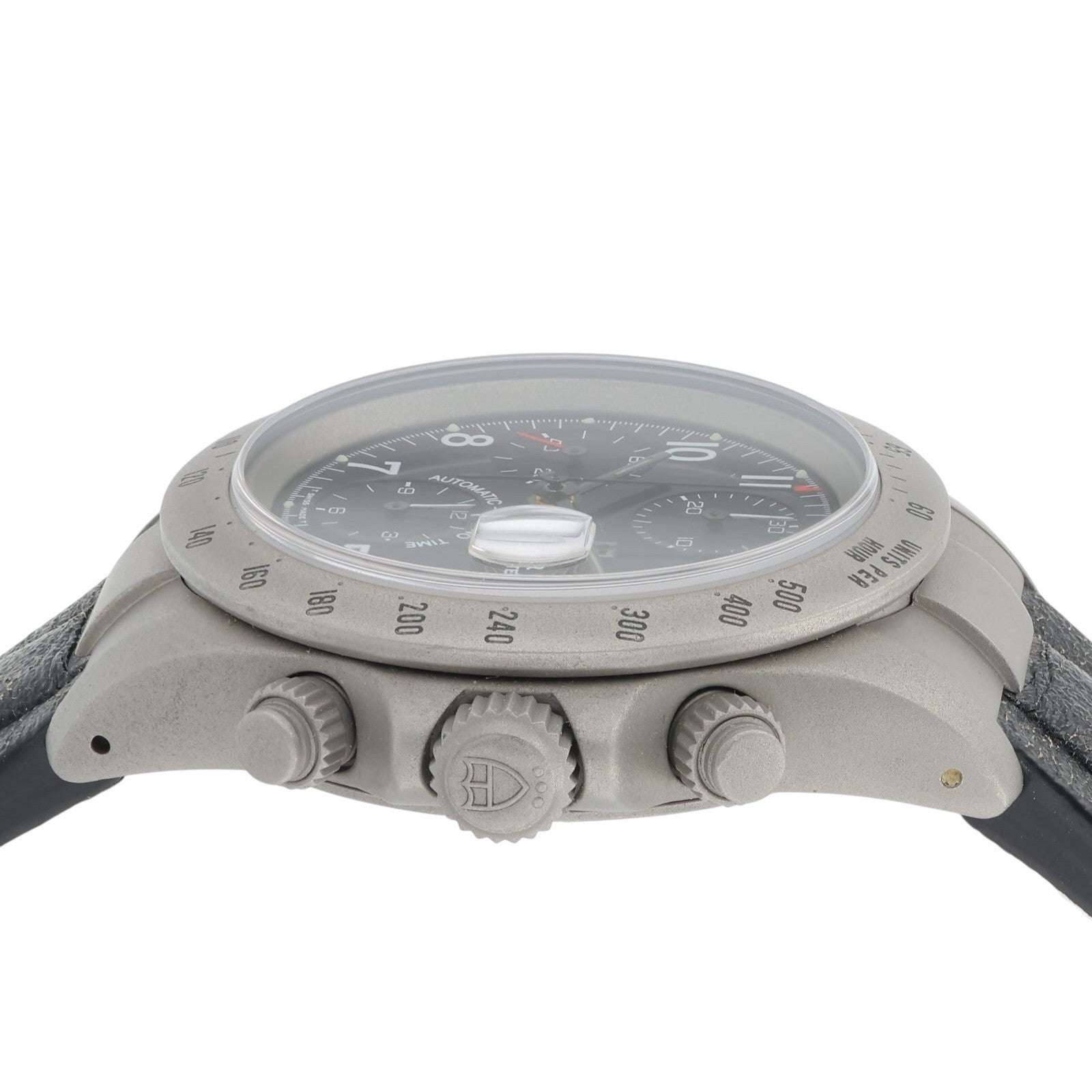 Tudor Prince Sand Blasted Steel Black Dial 40mm Automatic Mens Watch 79280P