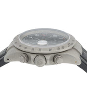 Tudor Prince Sand Blasted Steel Black Dial 40mm Automatic Mens Watch 79280P