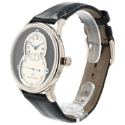 Jaquet-Droz Grande Seconde 18k White Gold 43mm Black/White Dial Mens J003034203
