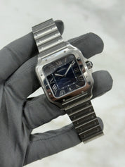 Cartier Santos De Cartier Large 40mm Stainless Steel Blue Dial WSSA0030