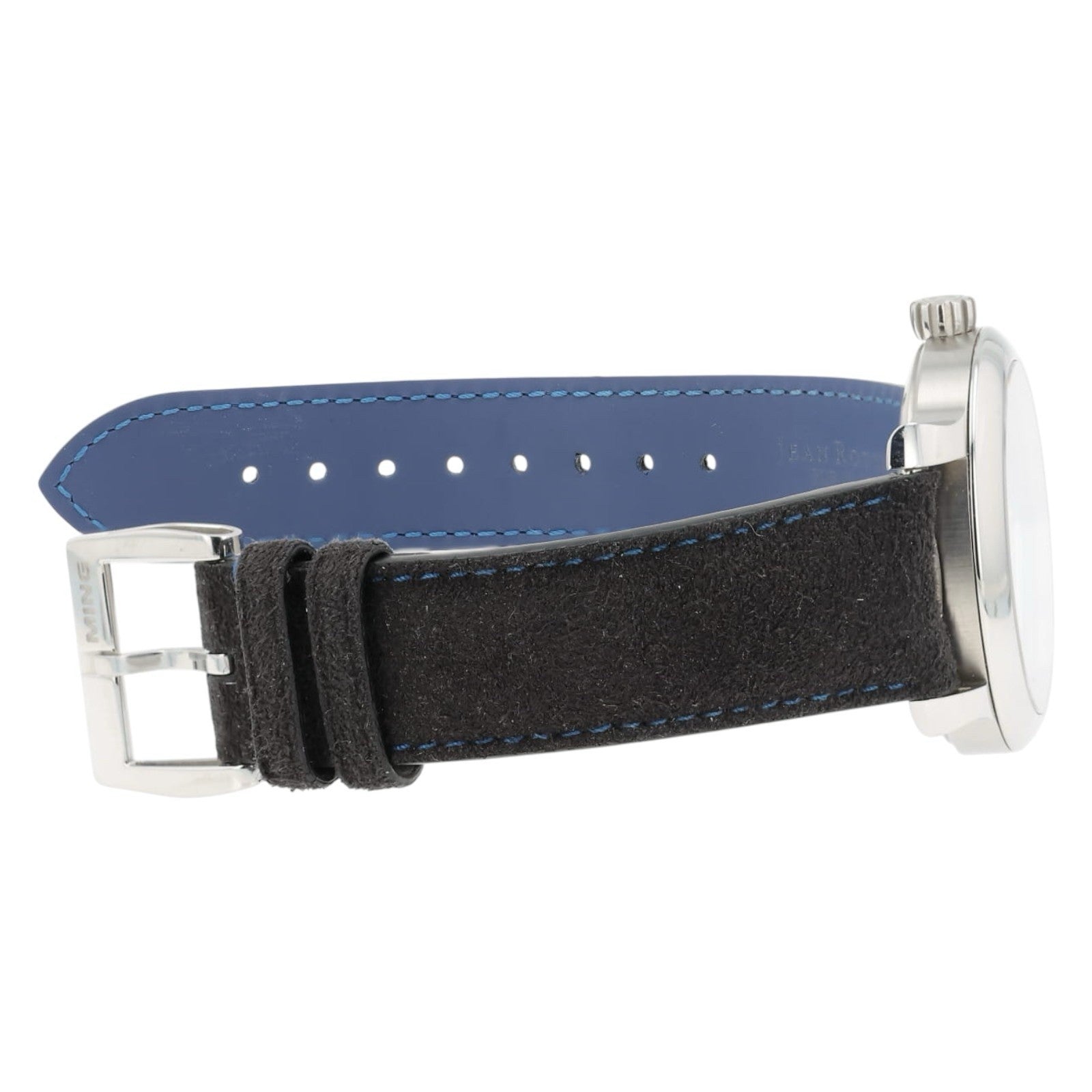 Ming Blue Dial Stainless Steel 38mm Automatic Movement Men’s Watch 17.09