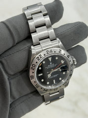 Rolex Explorer II Stainless Black Dial 40mm Auto Men's Watch 16570