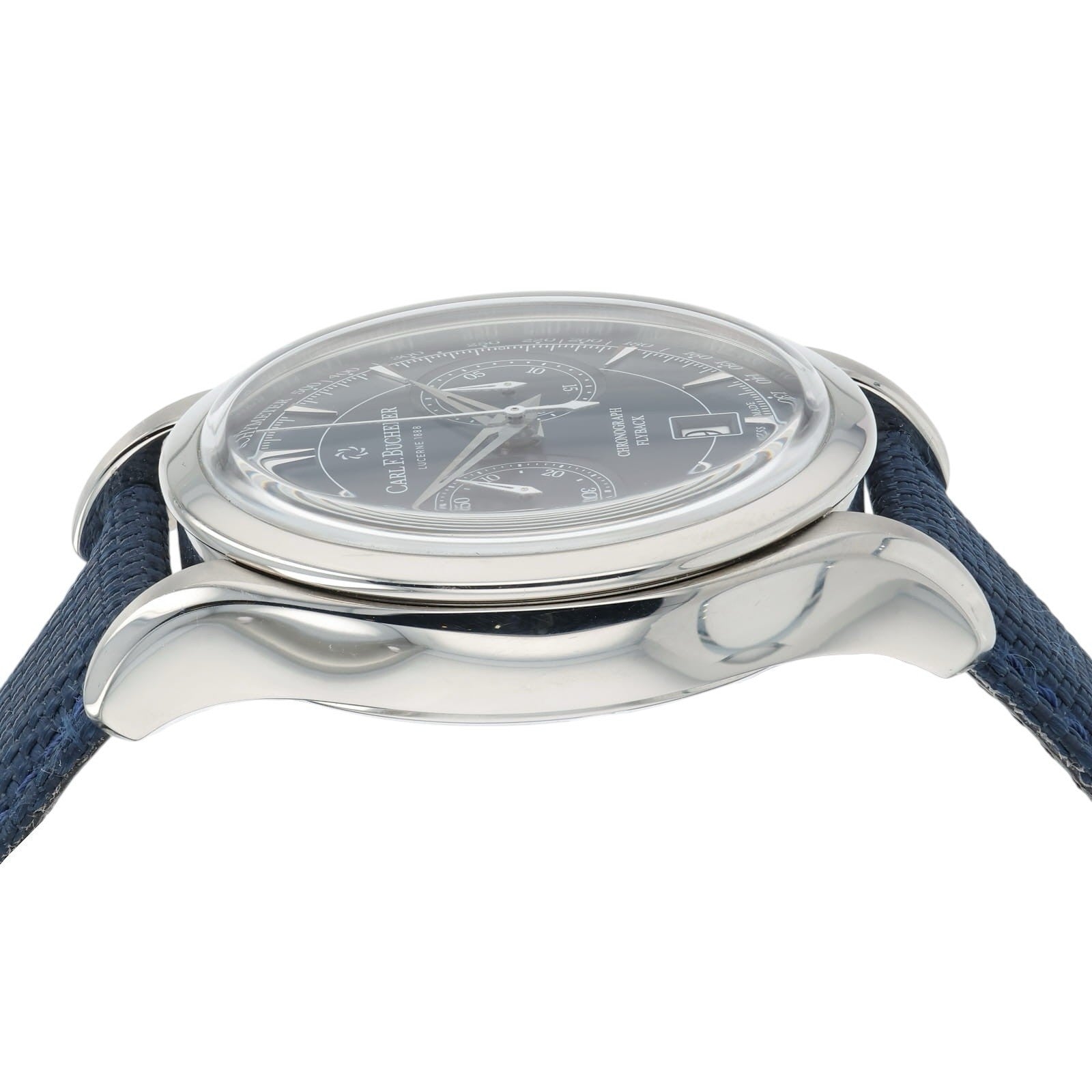 Carl F Bucherer Blue Dial Stainless Steel 43mm Automatic Men’s Watch 10919.08