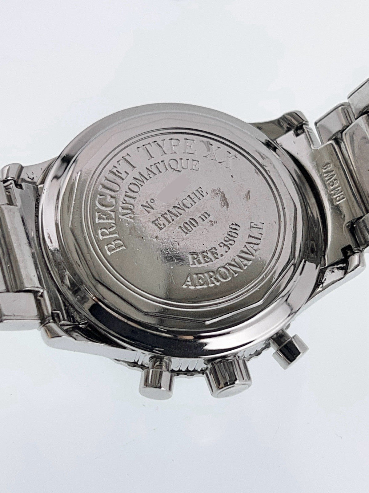 Breguet Aeronaval Type XX 3800 Chronograph Black Dial Automatic Men's Watch