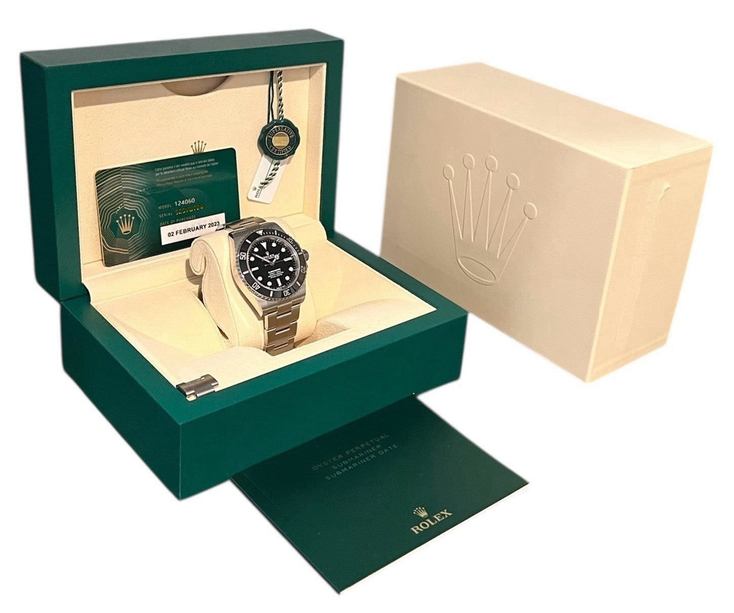 Rolex Submariner Ceramic Bezel Black Dial 41mm Automatic Movement Men’s 124060