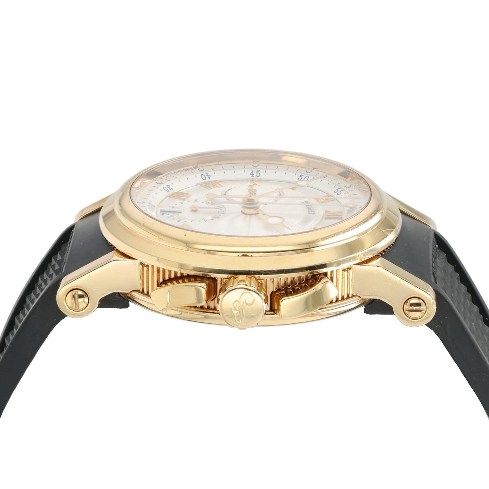 Breguet Marine Silver Dial 18k Rose Gold 42mm Automatic Men’s Watch 5827BR