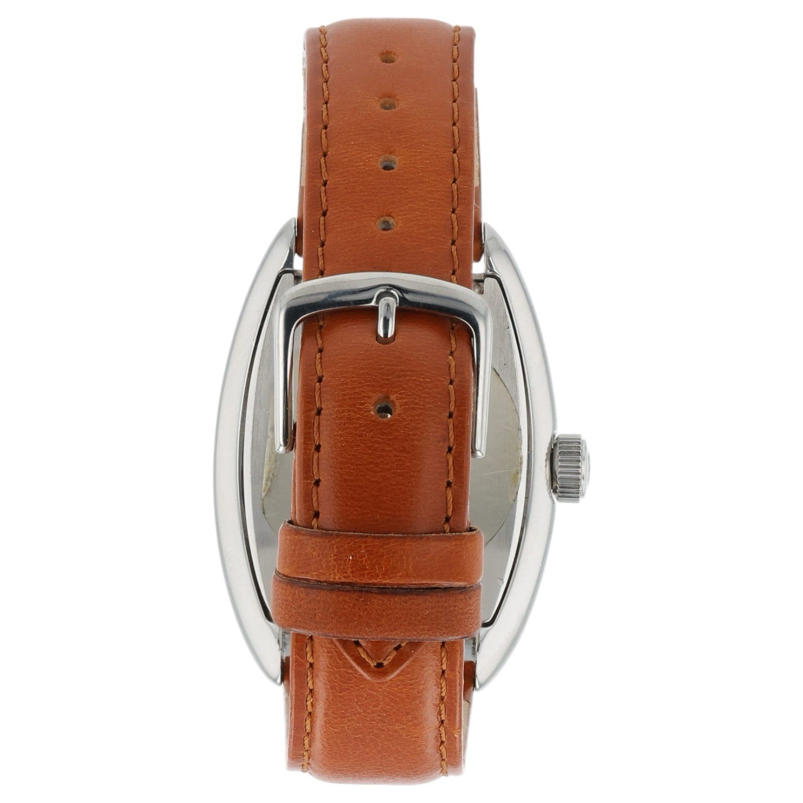 Franck Muller Conquistador Stainless Steel Silver Dial 34mm Automatic Watch