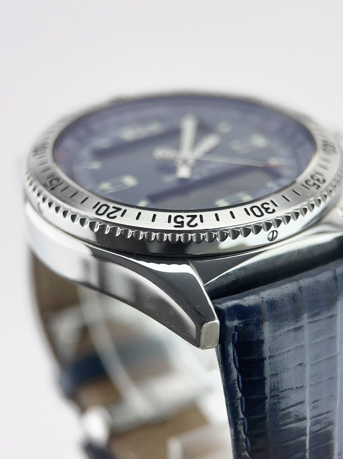 Breitling B1 Stainless Steel Blue Dial 43mm Quartz Movement Men's Watch A68062