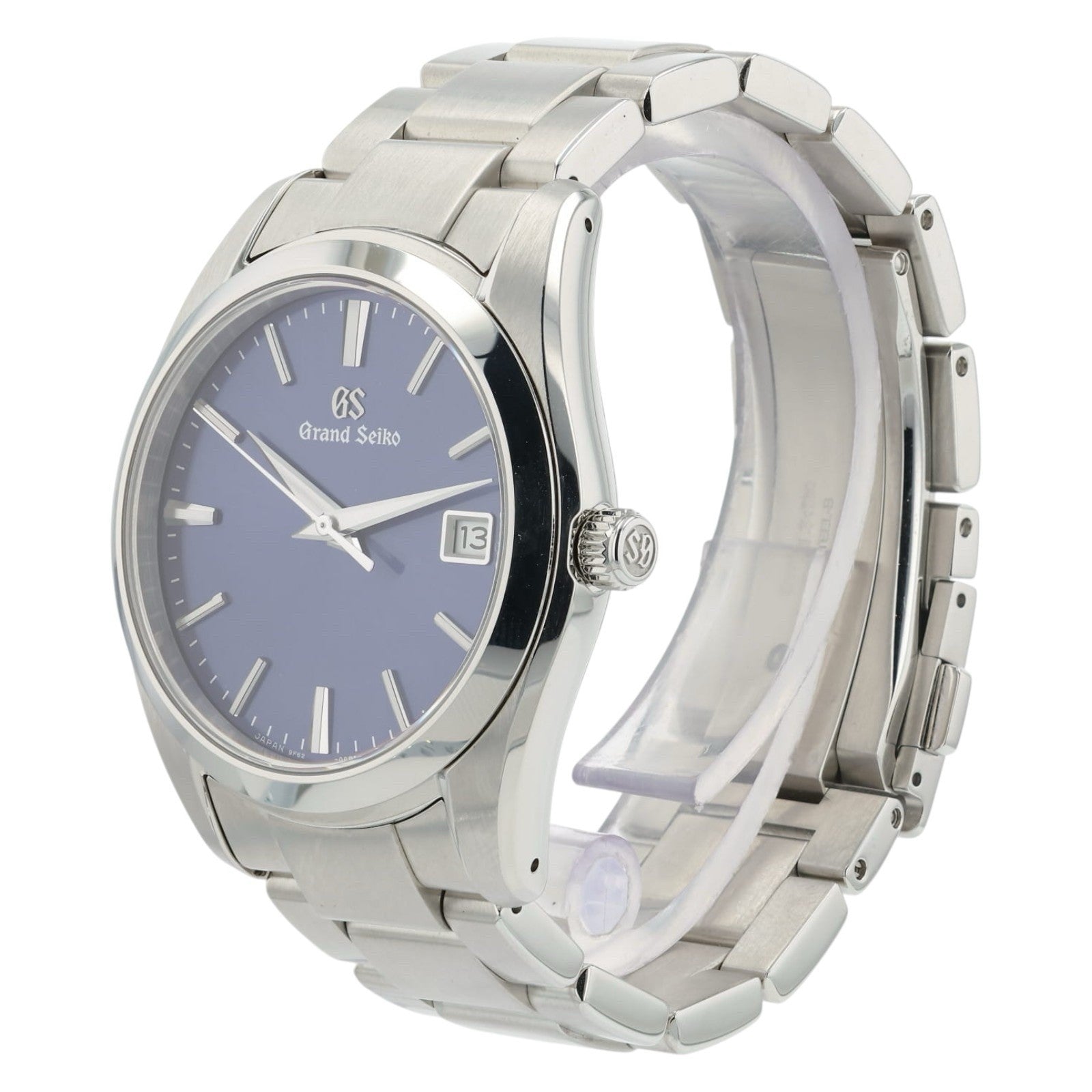 Grand Seiko Blue Dial Stainless Steel 37mm Quartz Movement Men’s Watch SBGX265