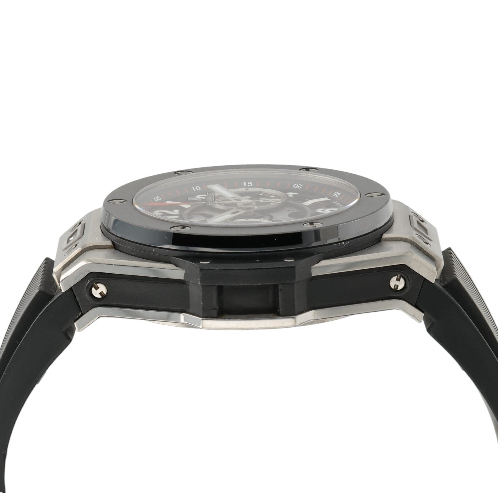 Hublot Big Bang Matte Skeleton Dial Titanium 45mm Automatic Mens 411.NM.1170.RX