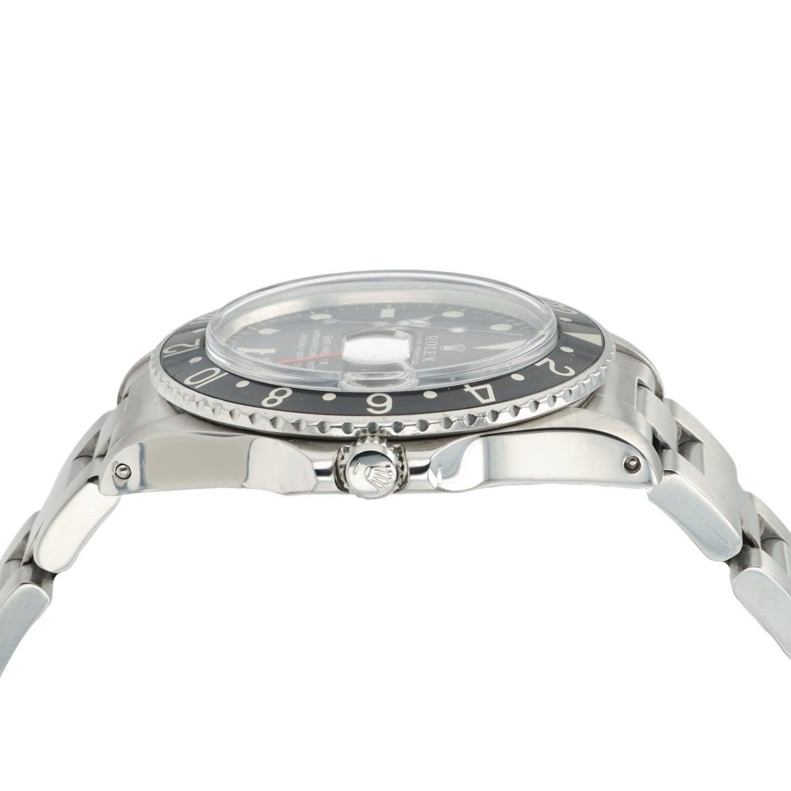 Rolex GMT-Master Black Dial Stainless Steel 40mm Automatic Men’s Watch 1675