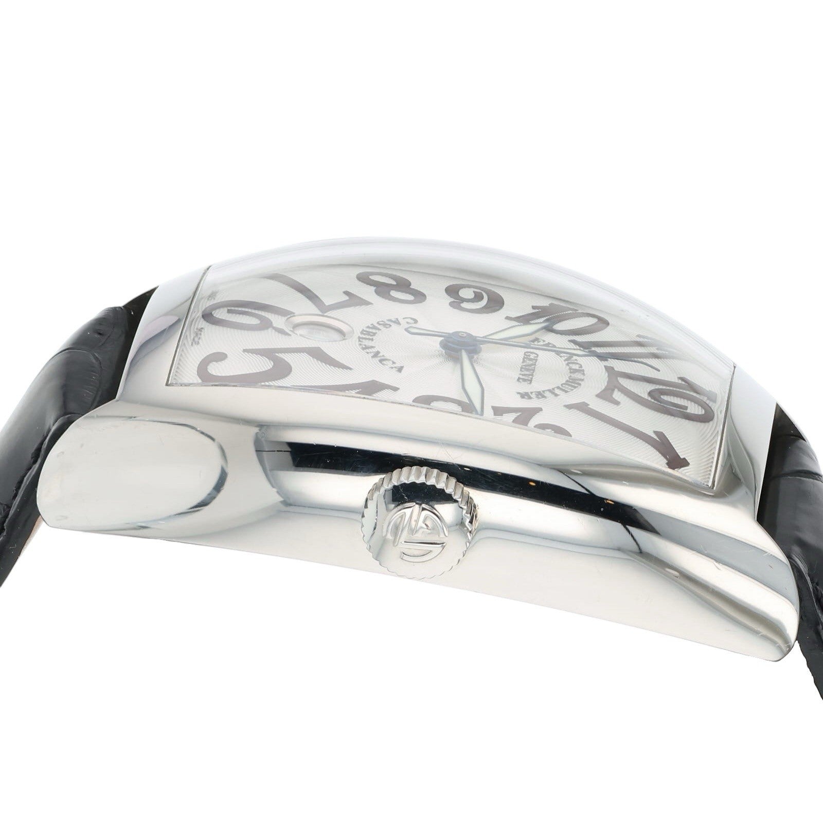 Franck Muller Casablanca Steel Silver Dial 39x55mm Automatic Mens Watch 8880 CDT