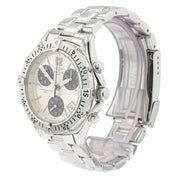 Breitling Colt Chronograph Silver Dial Stainless Steel 38mm Quartz Mens A53035