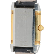 Jaeger LeCoultre Duetto 18k Yellow Gold Silver Dial 19x33mm Manual Wind 266.5.44
