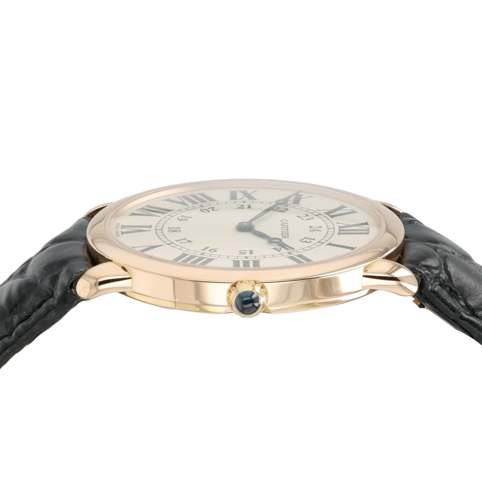 Cartier Ronde Louis Silver Dial 18k Rose Gold 36mm Manual Wind Men’s W6800251