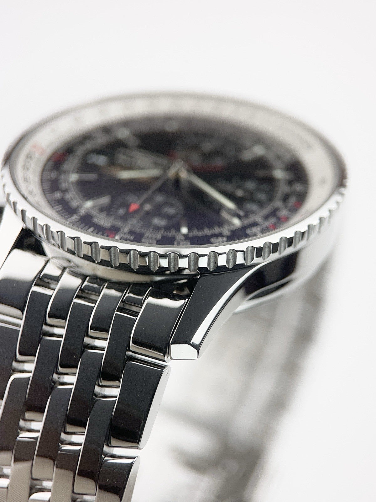 Breitling Navitimer Stainless Steel Black Dial 41mm Automatic Men’s Watch A13324
