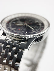 Breitling Navitimer Stainless Steel Black Dial 41mm Automatic Men’s Watch A13324