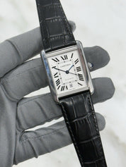 Cartier Tank Solo XL Stainless Steel 31mm Automatic Roman Men’s Watch W5200028