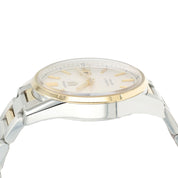 Tag Heuer Two-Tone Carrera Calibre 5 Silver Dial Steel & Gold 39mm Watch WAR215B