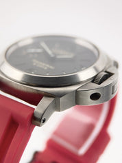 Panerai Luminor Marina 8 Days Titanium Brown Dial 44mm Manual Wind Mens PAM00564