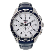Omega Seamaster Aqua Terra Chrono GMT Steel White Dial 44mm  231.13.44.52.04.001