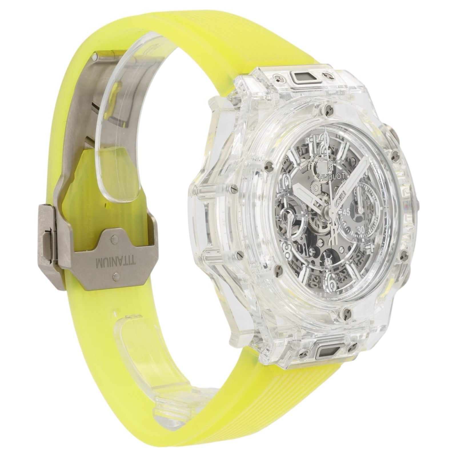 Hublot Big Bang Skeleton Dial Sapphire Case 42mm Automatic Men’s 441.JX.4802.RT