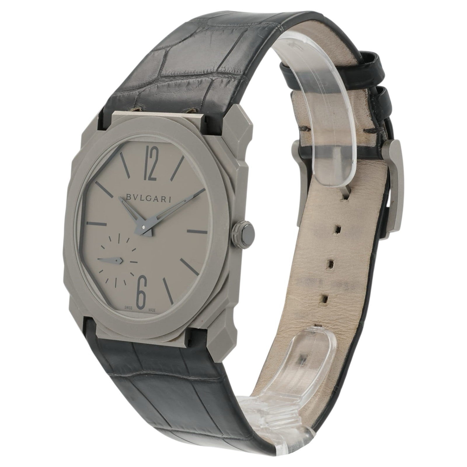 Bulgari Octo Finissimo Grey Dial Titanium 40mm Automatic Men’s BGO40TXT