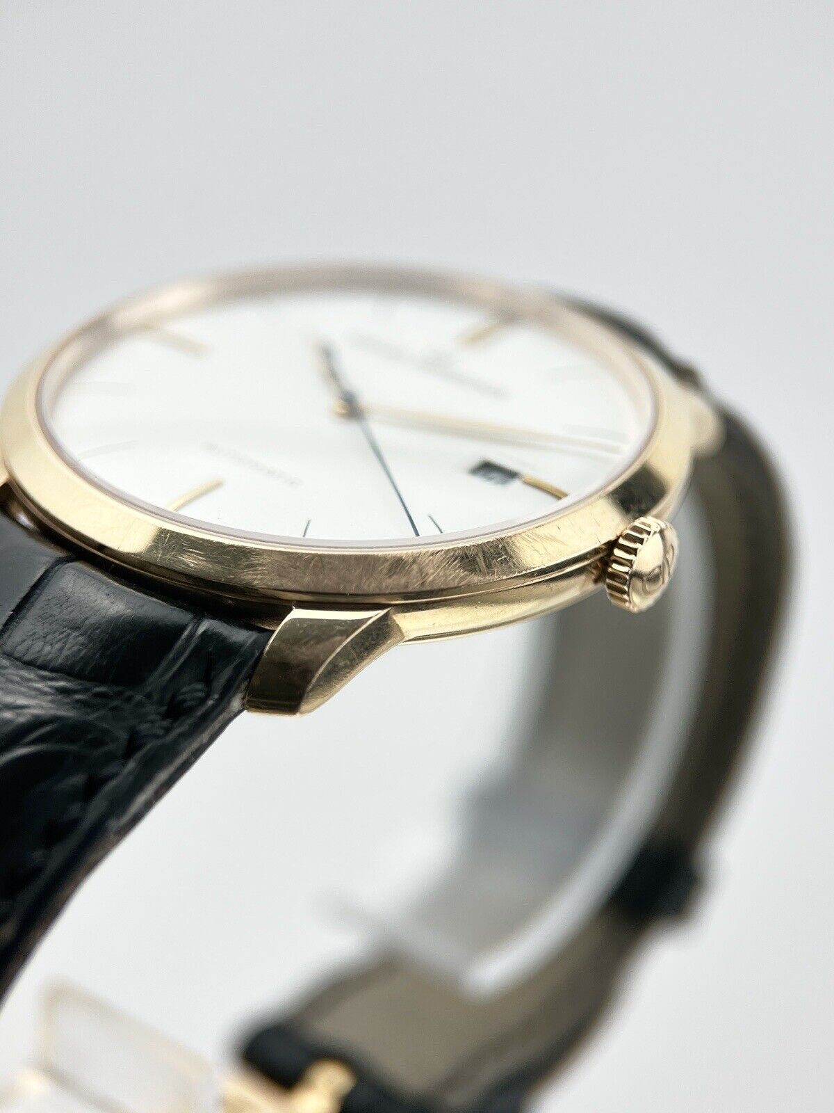 Girard Perregaux 1966 Automatic 38mm White Dial 18k Rose Gold Case Ref. 49525