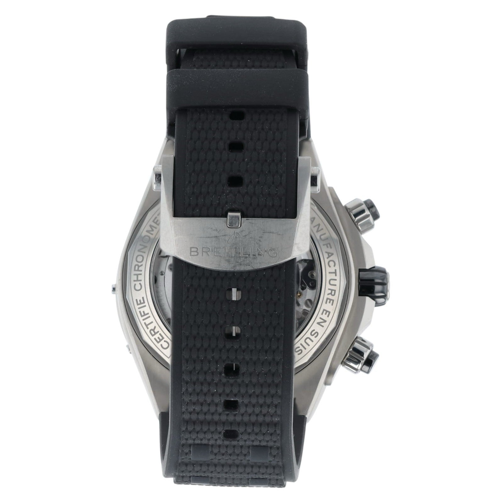Breitling Chronomat Grey Dial Titanium 44mm Automatic Movement Mens Watch EB0136