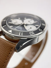 Tag Heuer Autavia Stainless Steel Black Dial 42mm Automatic Mens Watch CBE2110-0