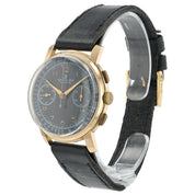 Breitling Premier Vintage Black Dial 18k Rose Gold 37mm Manual Wind Men’s 20014