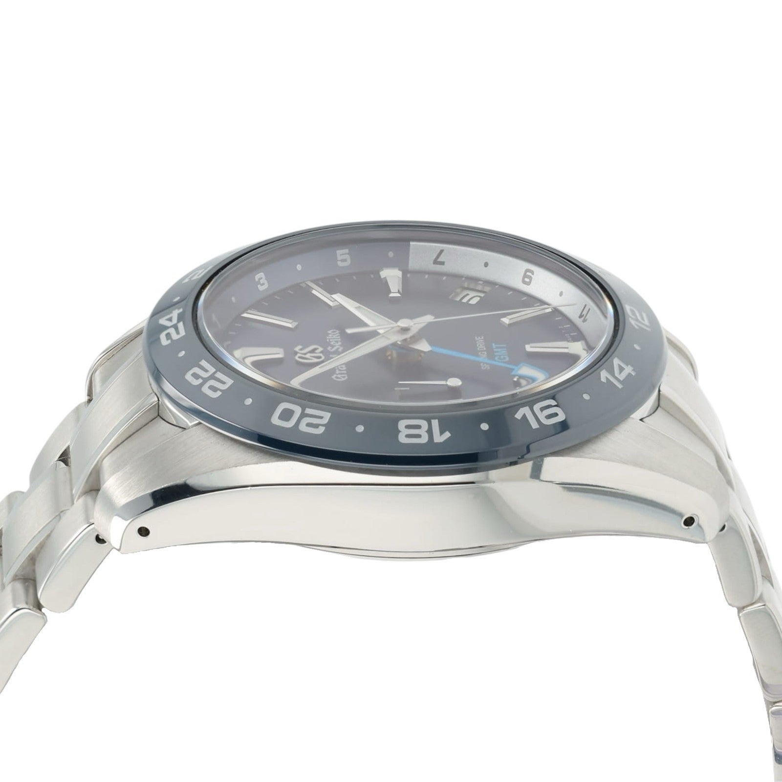 Grand Seiko Spring Drive Blue Dial Stainless Steel 40mm Automatic Men’s SBGE255