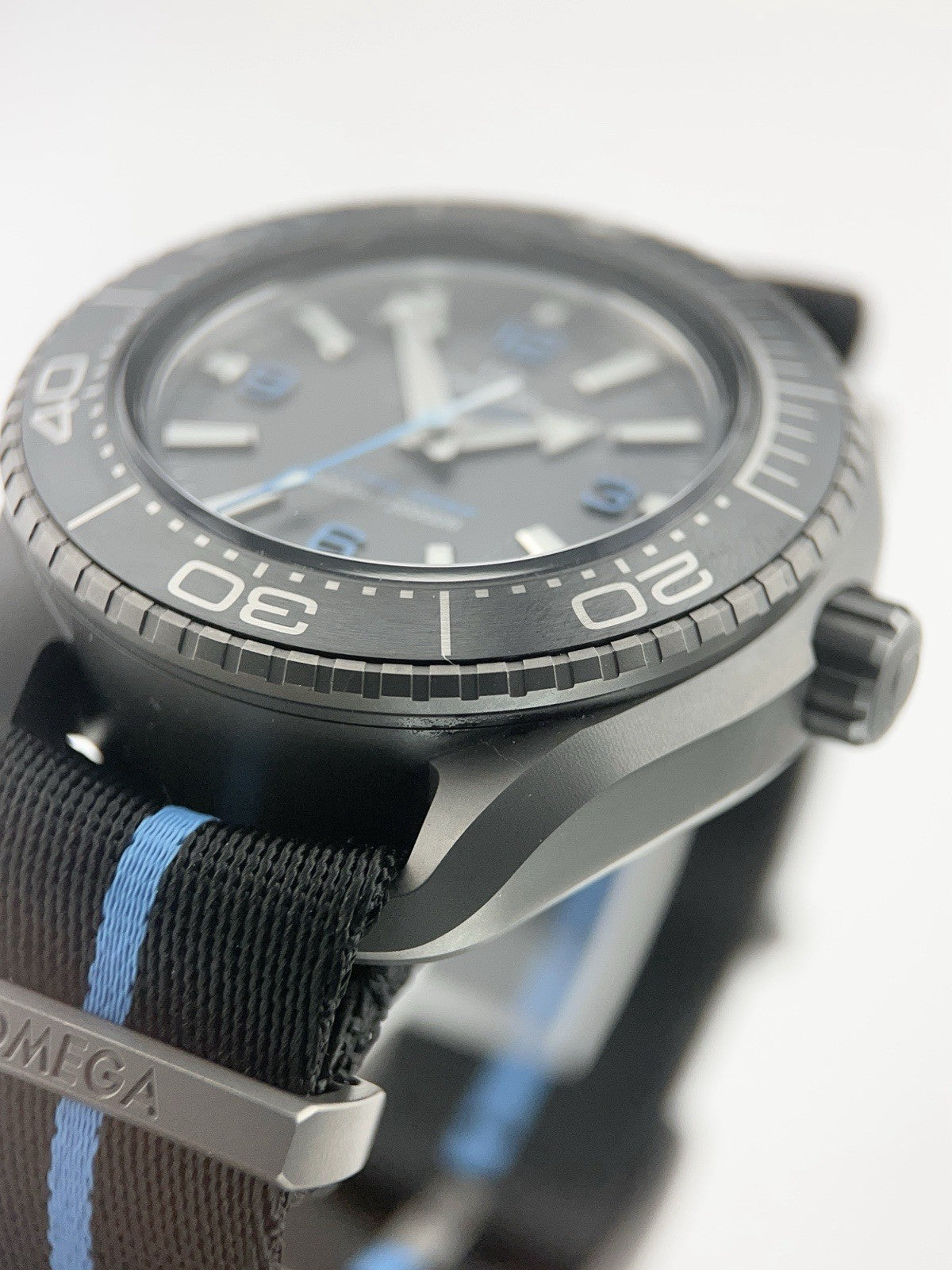 Omega Seamaster Ultra Deep Titanium Black Dial 45.5mm Auto 215.92.46.21.01.001