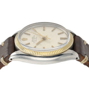 Rolex Air-King Silver Dial Gold & Steel 34mm Automatic Movement Men’s Watch 5501