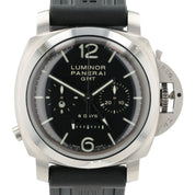 Panerai Luminor GMT Black Dial Stainless Steel 44mm Manual Wind Mens PAM00275