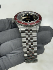 2023 Tudor Black Bay Men's Red Bezel Black Dial 41mm Automatic Watch 7941A1A0RU