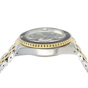 Tudor Mini Sub Black Dial Gold & Steel 33mm Automatic Unisex Watch 73091