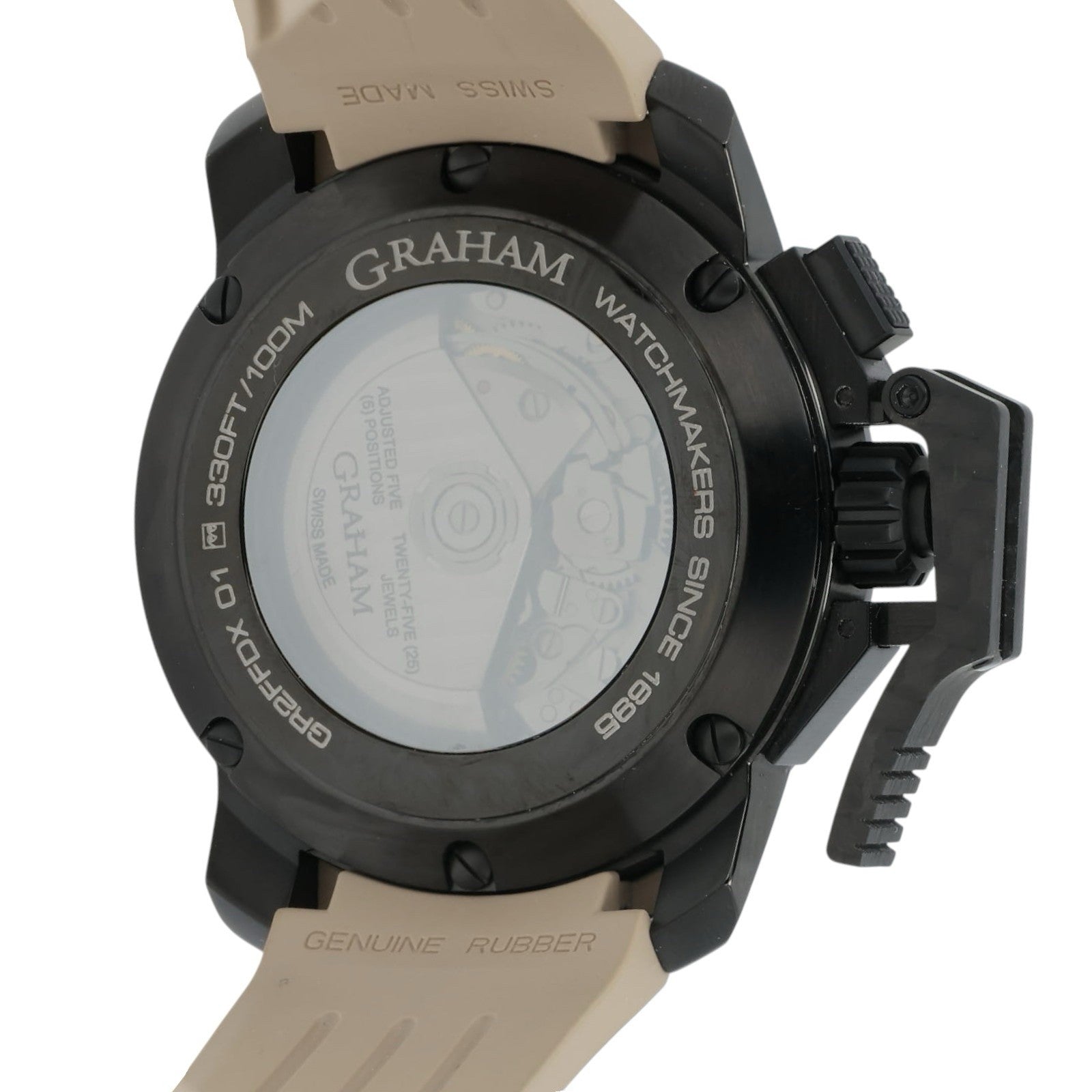 Graham Chronofighter Beige Camouflage Dial Steel 47mm Automatic Men’s GR2FFDX