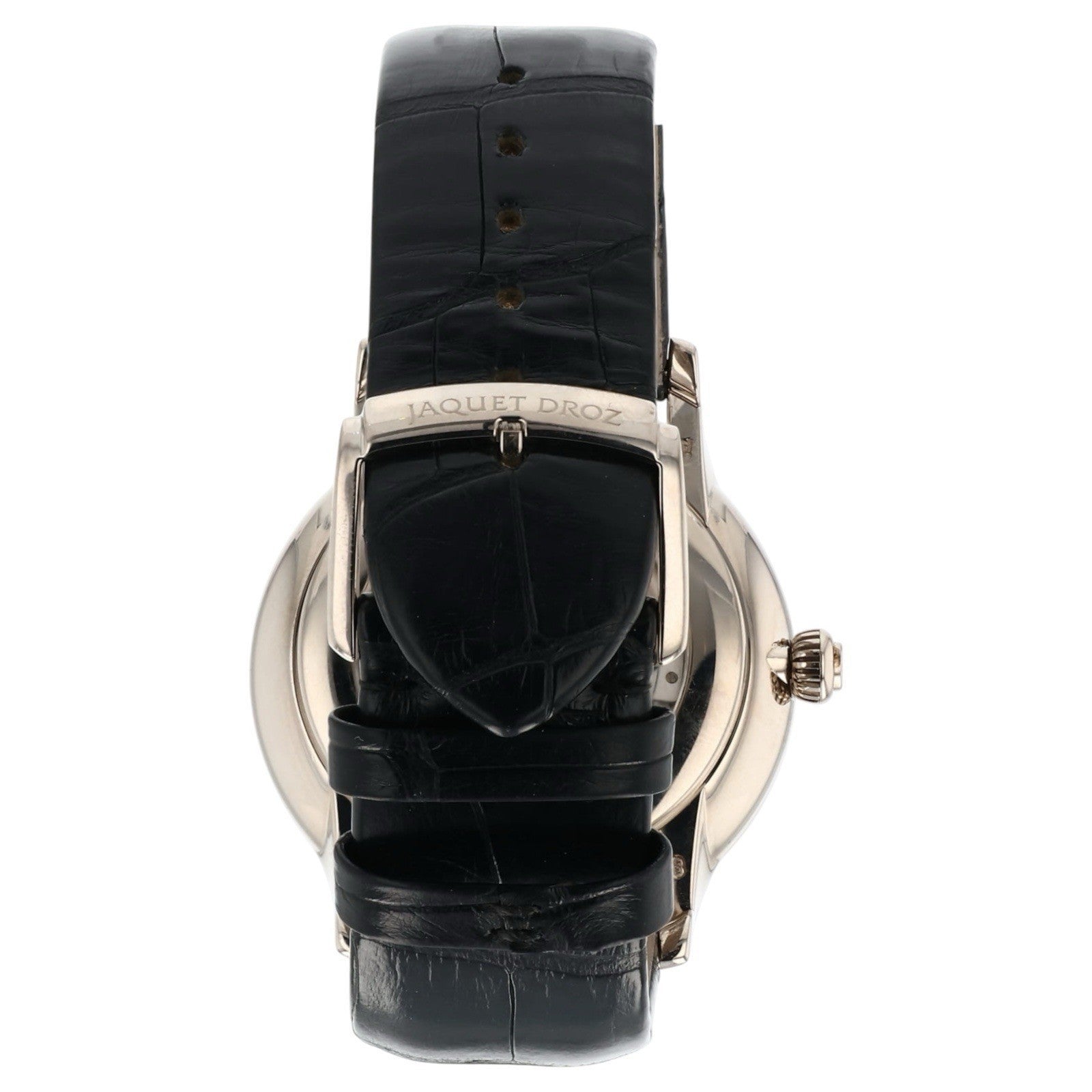 Jaquet-Droz Grande Seconde 18k White Gold 43mm Black/White Dial Mens J003034203