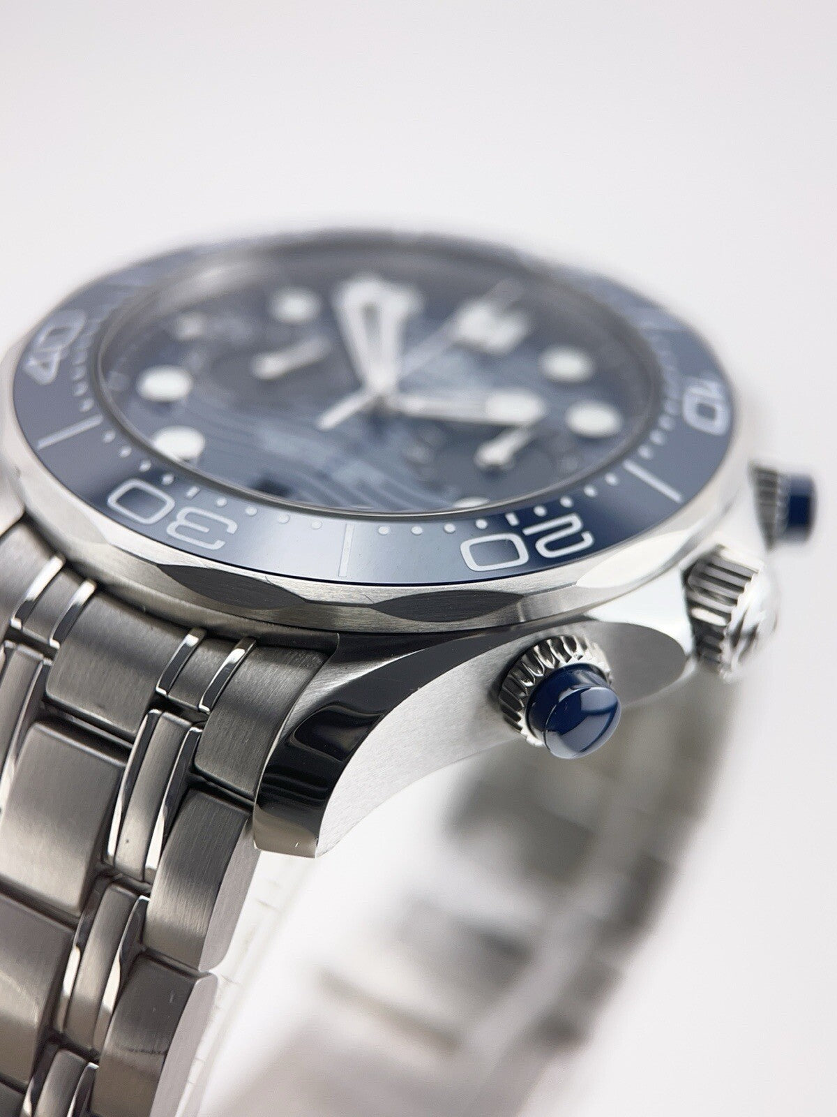 2021 Omega Seamaster Diver 300m Stainless Steel Blue 44mm Automatic Men’s Watch