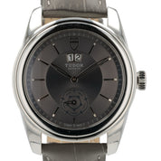 Tudor Glamour Double Date Gray Dial Stainless Steel 42mm Automatic Men’s 57000