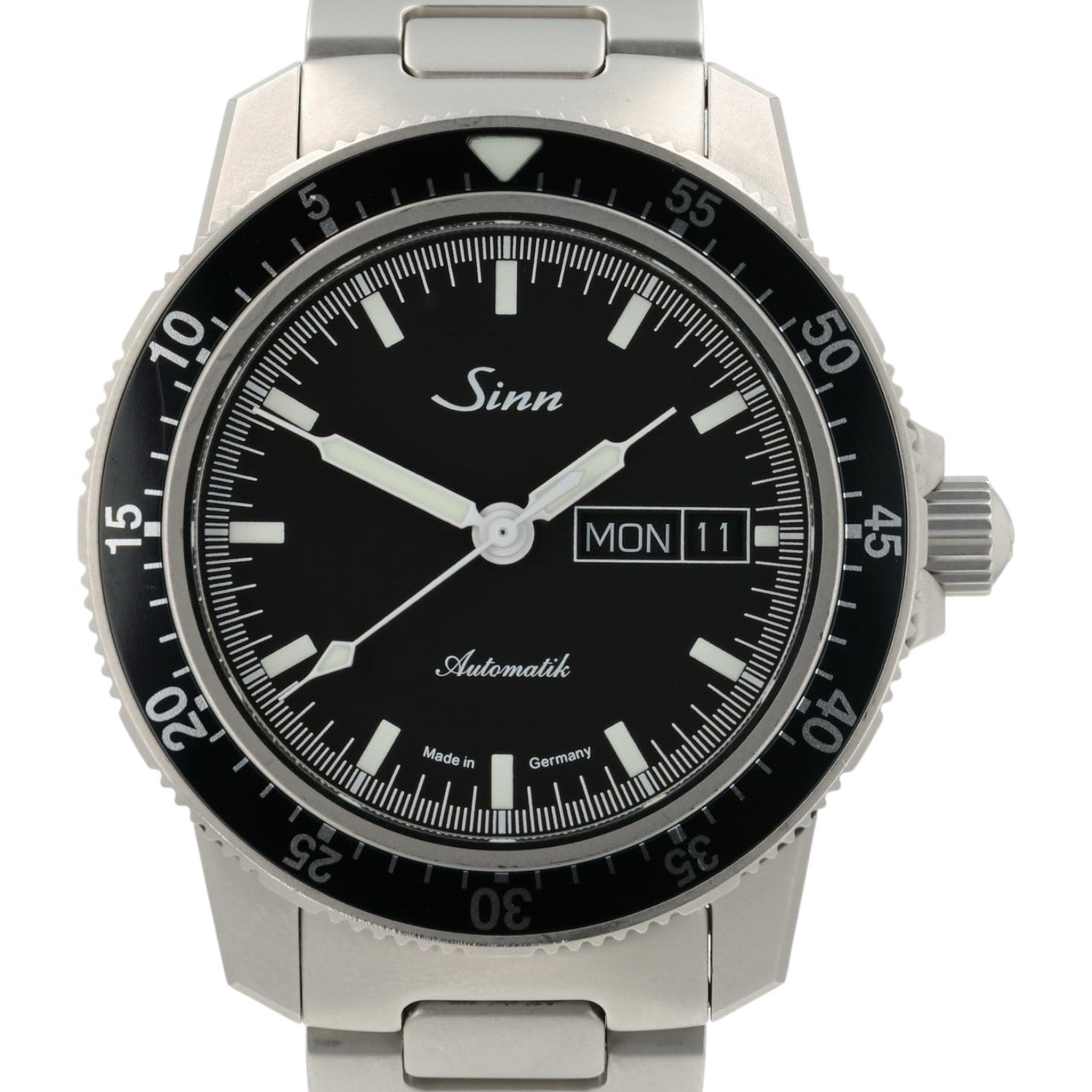 Sinn ST SA Black Dial Stainless Steel 41mm Automatic Movement Men’s Watch 104