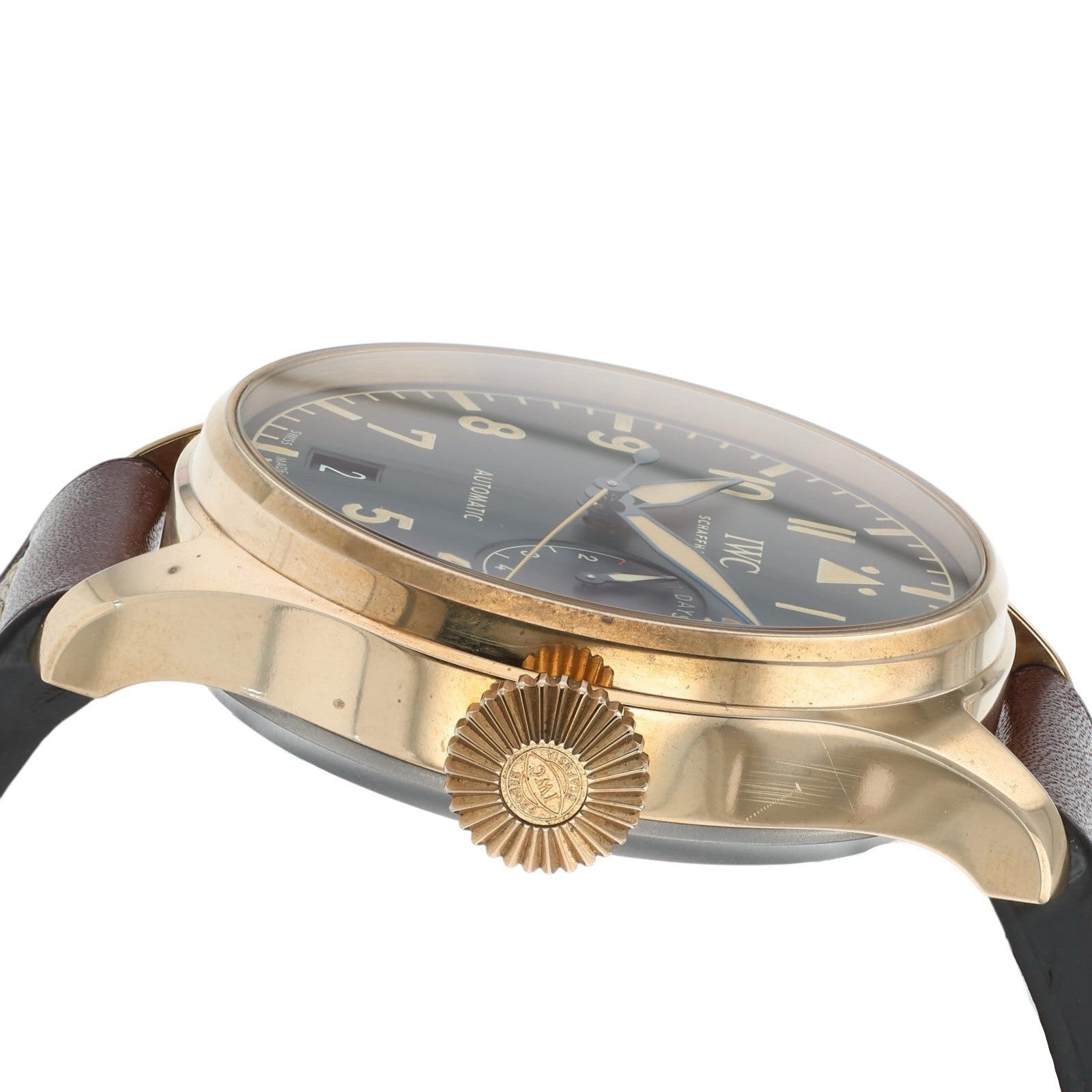 IWC Big Pilot Bronze 7 Days Black Dial 46.2mm Automatic Men’s Watch IW501005