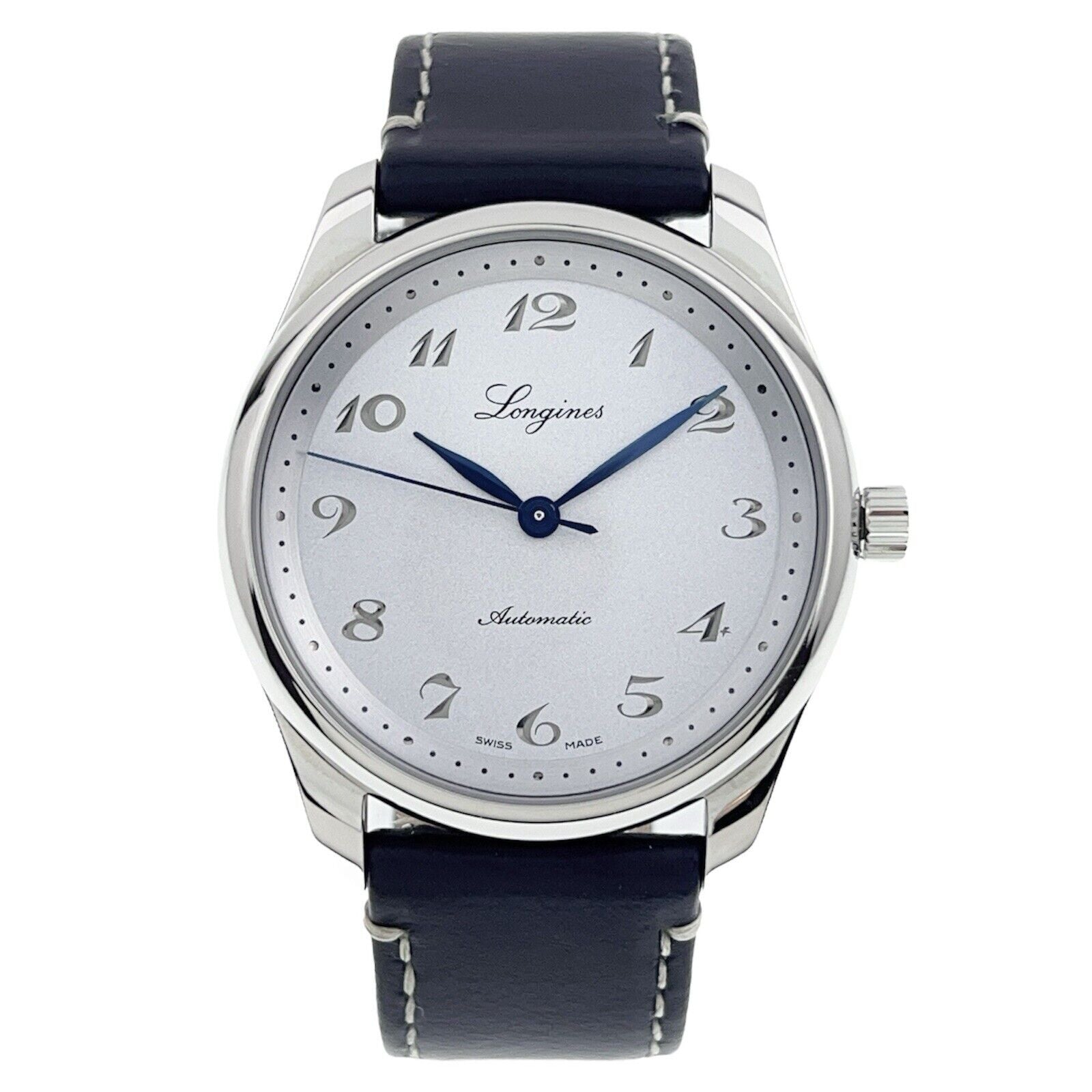 Longines Master Collection Stainless Steel Silver Dial 40mm Auto. Mens ...