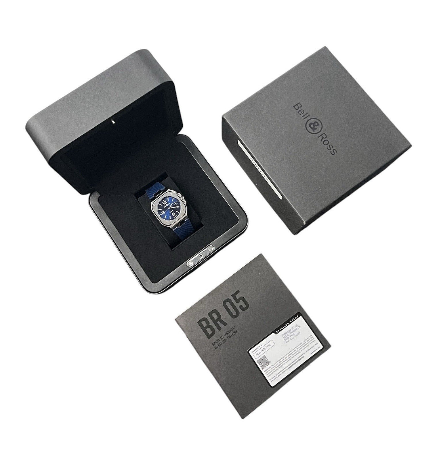 Bell & Ross BR05 Blue Dial Stainless Steel 40mm Automatic Men’s Watch BR05
