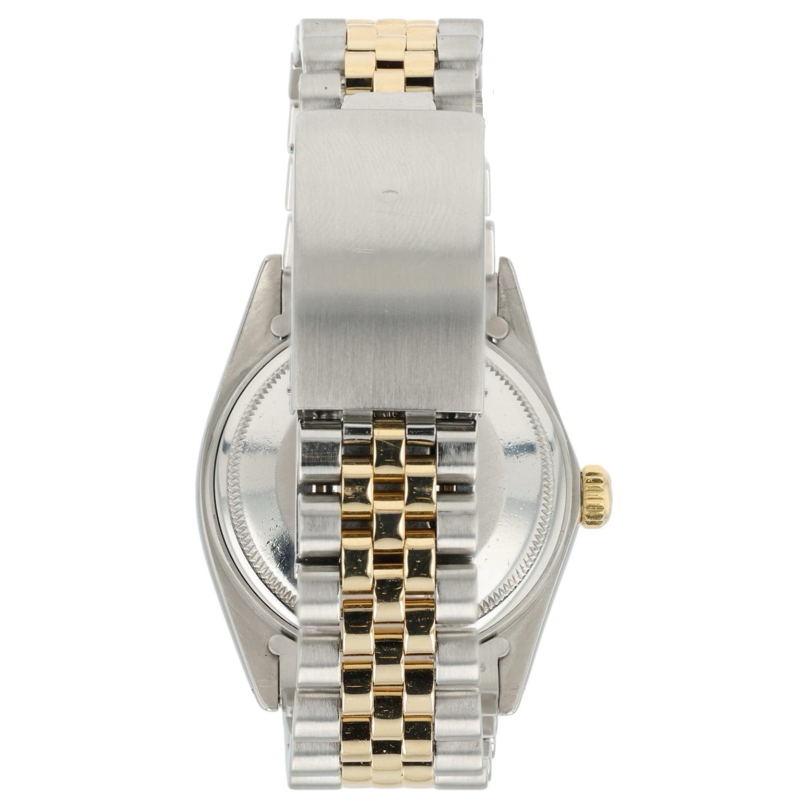 Rolex Two-Tone Datejust Silver Dial Gold & Steel 36mm Automatic Mens 16013