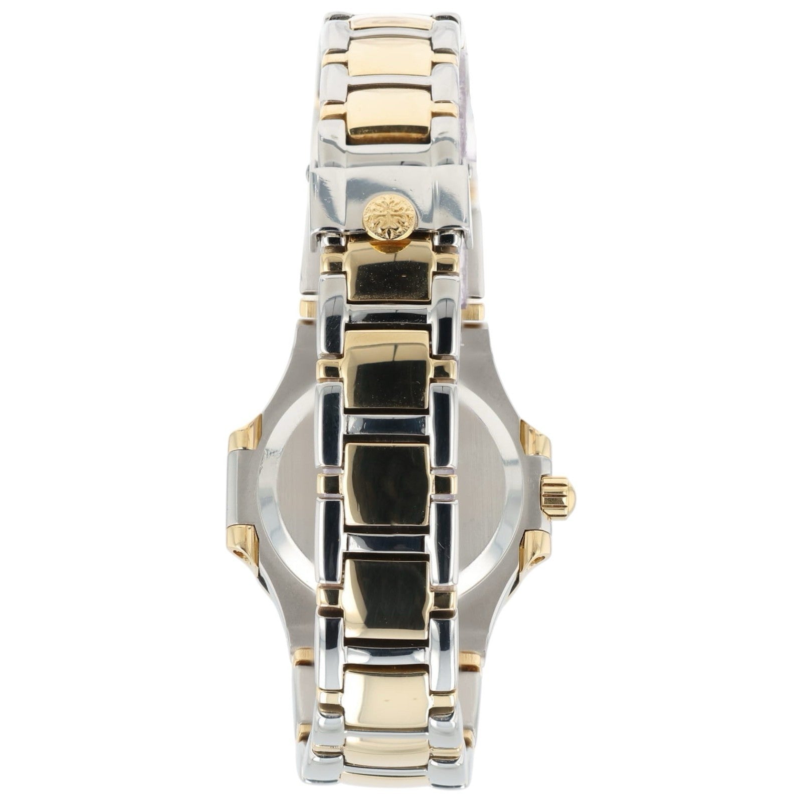 Patek Philippe Nautilus White Dial 18k Yellow Gold & Steel 27mm Quartz 4700-61