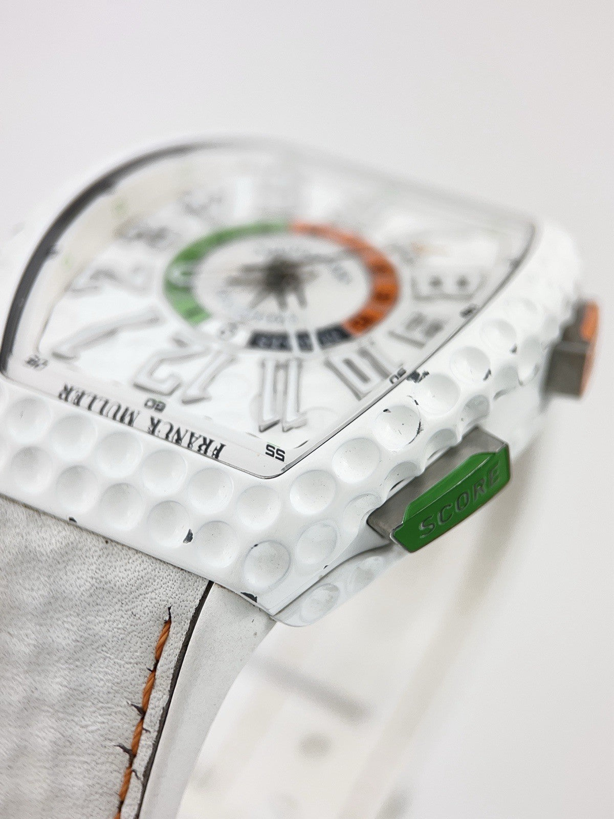 Franck Muller Vanguard Backswing White Dial 44mm Automatic Watch V45SCDTGOLF