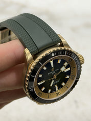 NEW 2026 Breitling Superocean Bronze Auto Black Green Watch N17375201L1S1
